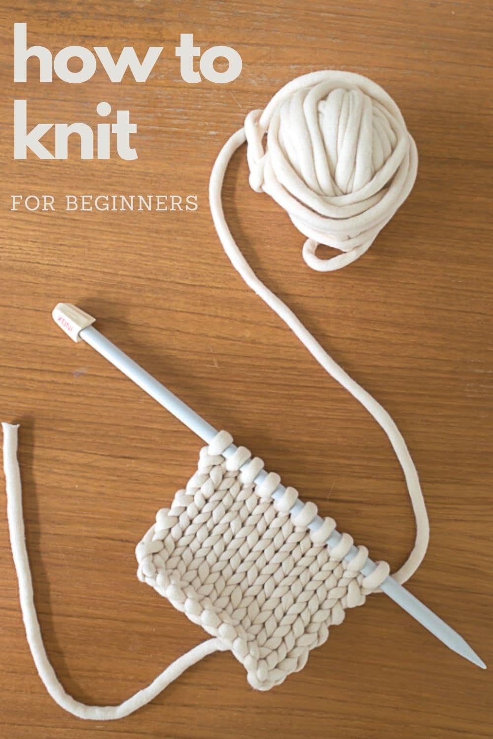 Knit Stitch How To Knit Illustrated · Nourish and Nestle