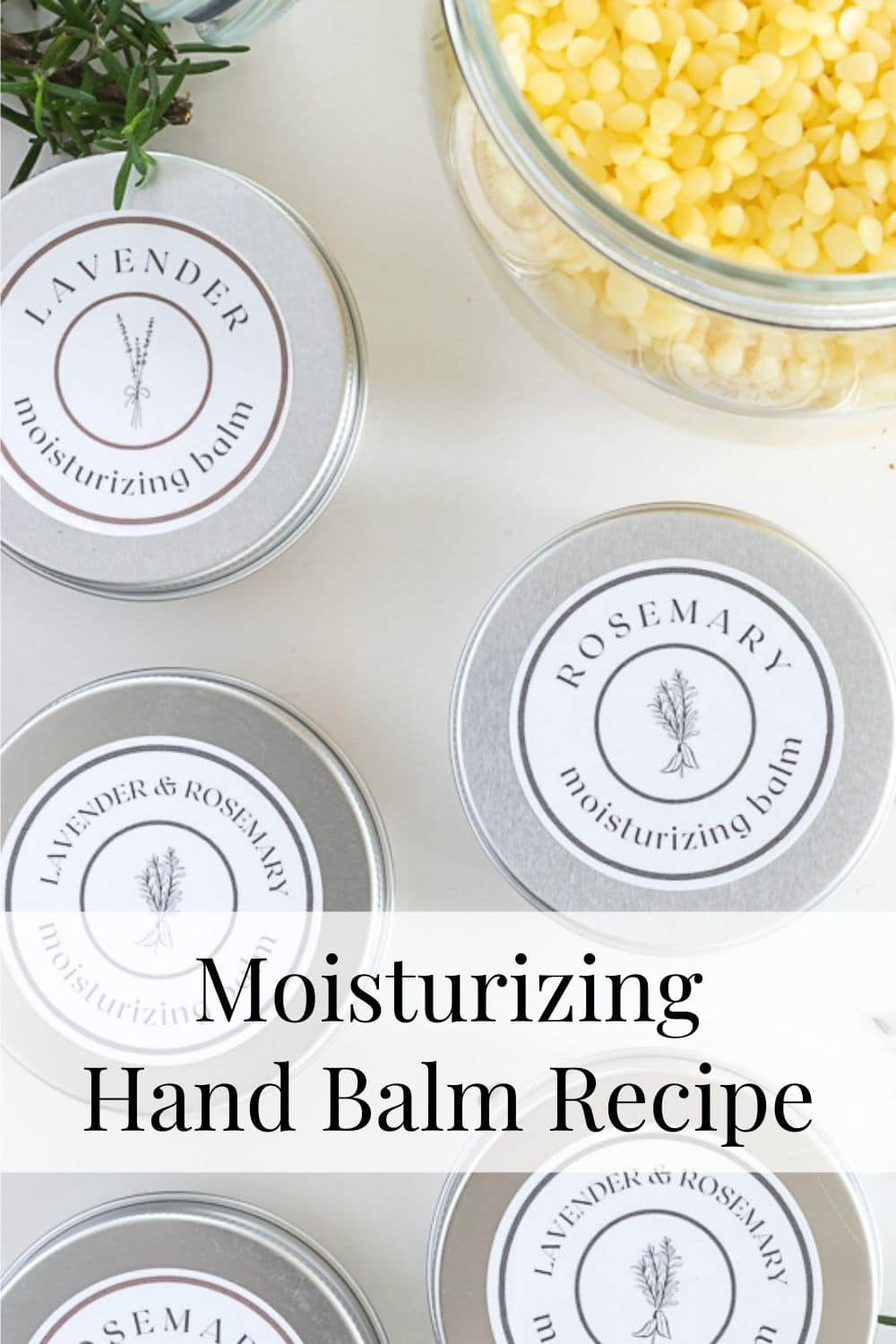 Hand Balm Recipe an easy DIY & great gift · Nourish and Nestle