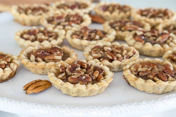 Mini Pecan Pies · Nourish and Nestle