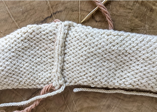 Mattress Stitch: How to seam your knitting · Nourish and Nestle