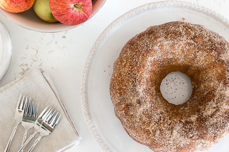 Apple Cider Doughnut Cake Recipe