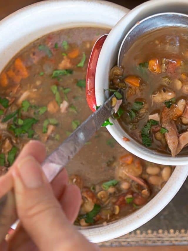 15 Bean Soup with Smoked Turkey  Story