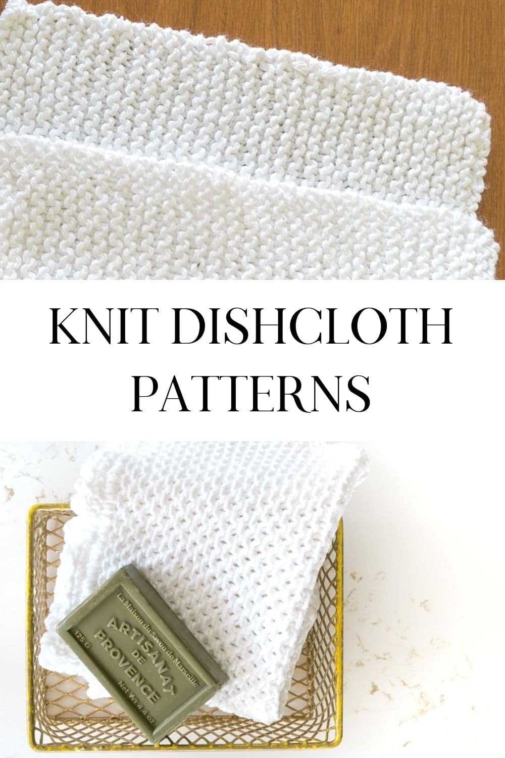 Knitted Dishcloth Patterns - Free · Nourish and Nestle