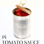 A jar of canned tomatoes makes a great substitute for tomato sauce