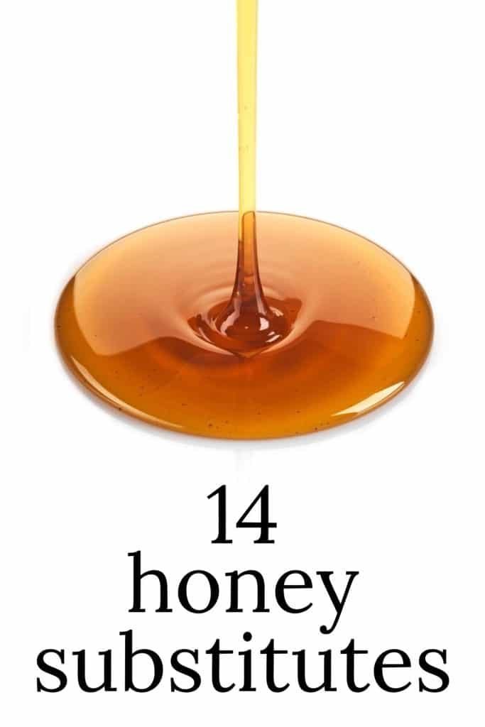 Honey dripping into puddle