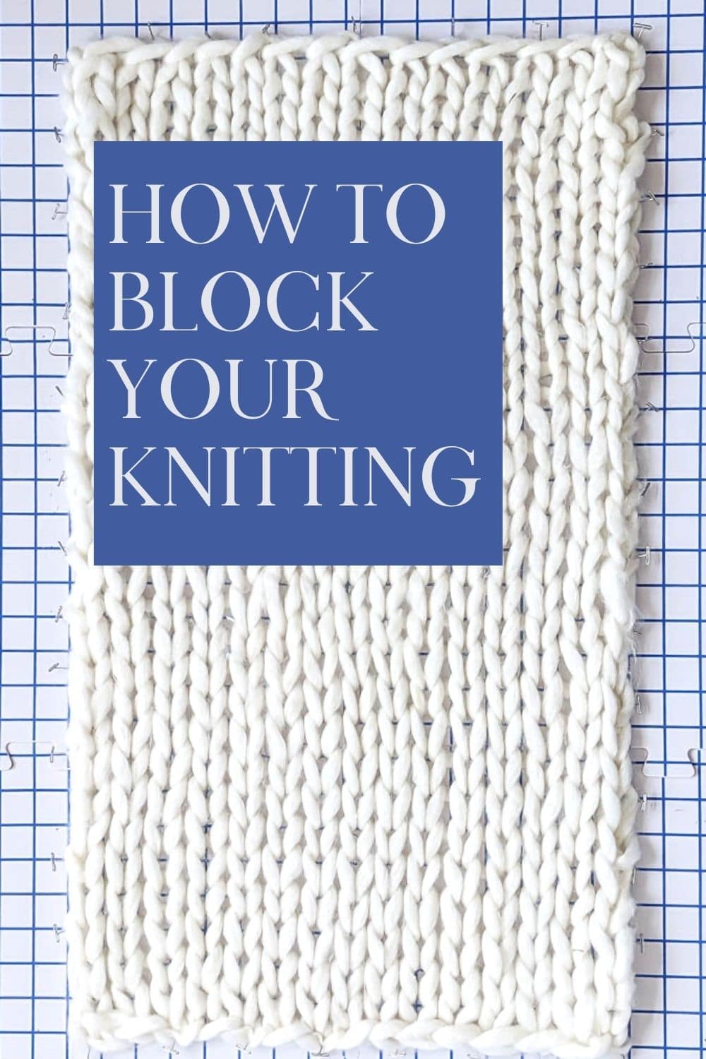 How to Block Knitting Projects · Nourish and Nestle