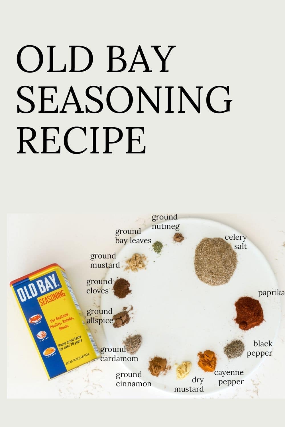 Old Bay Seasoning Substitutes And Recipe · Nourish And Nestle