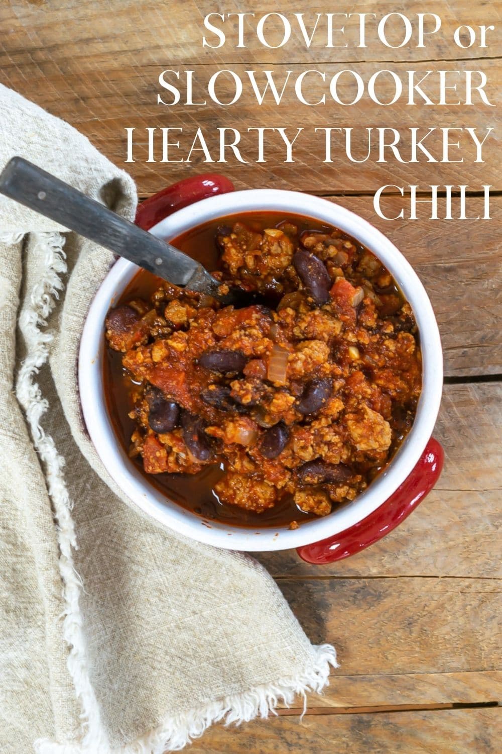 Crockpot Turkey Chili Recipe - Healthy & Low Fat · Nourish And Nestle