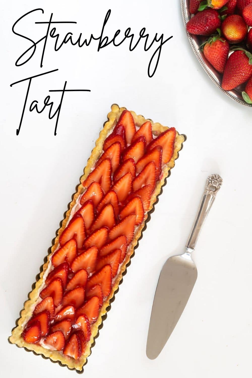 Strawberry Tart Recipe 🍓 · Nourish And Nestle