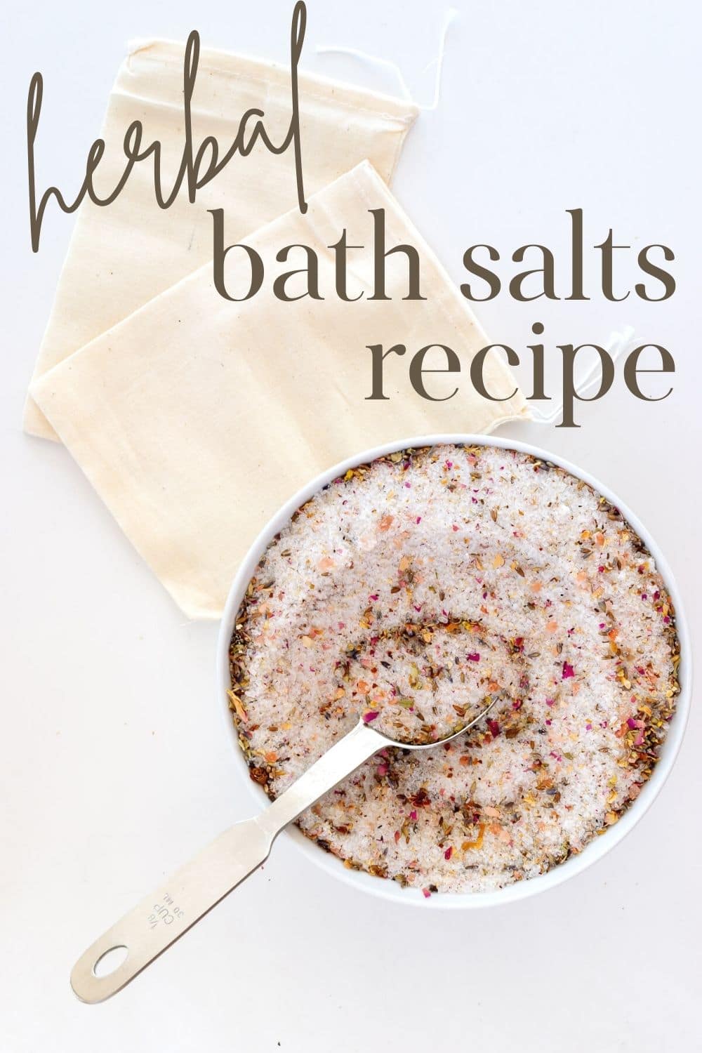 Herbal Bath Salts Recipe · Nourish And Nestle