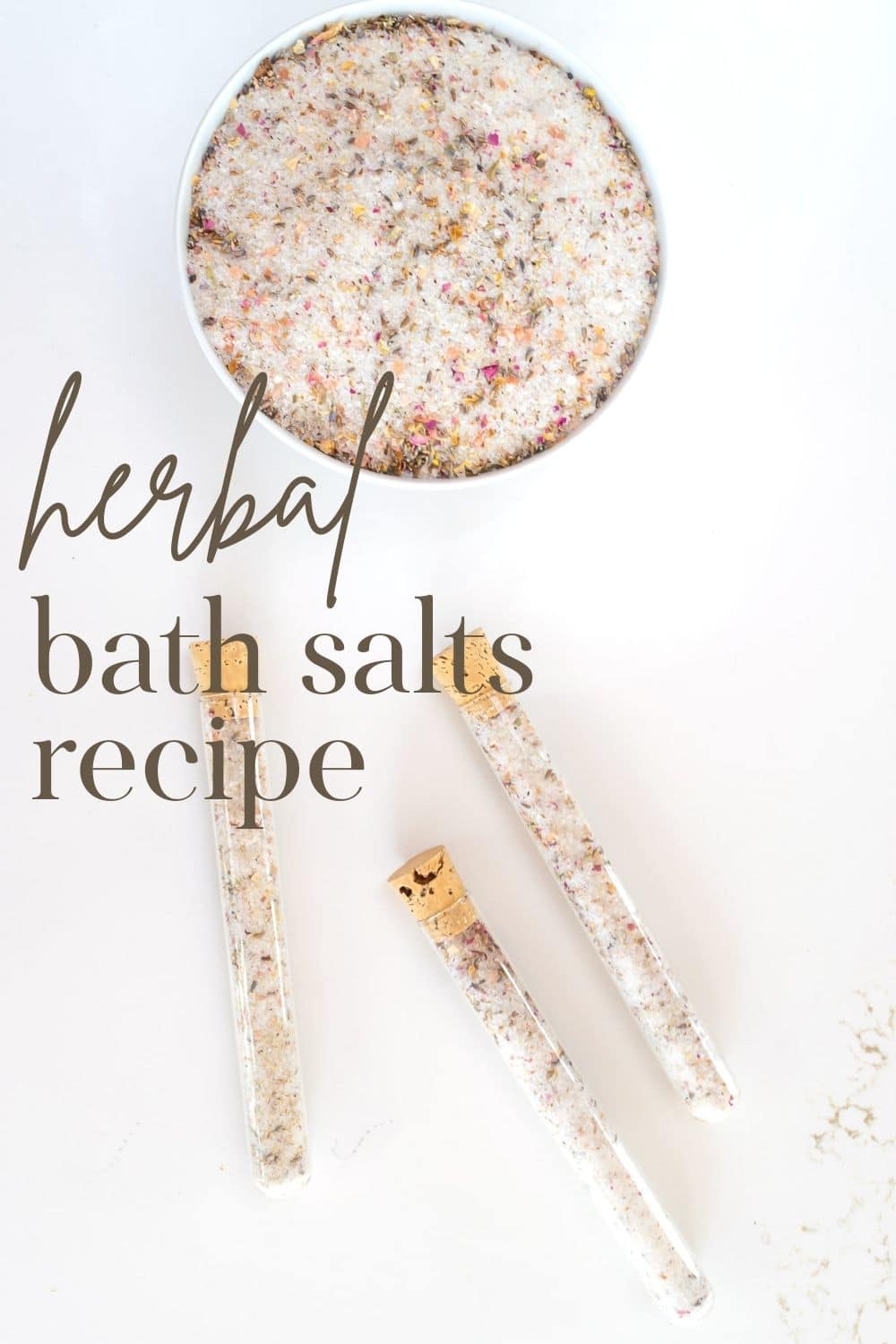 Herbal Bath Salts Recipe · Nourish and Nestle