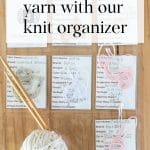 Yarn inventory labels