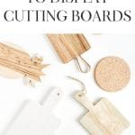 Cutting boards and trivets on a white background.
