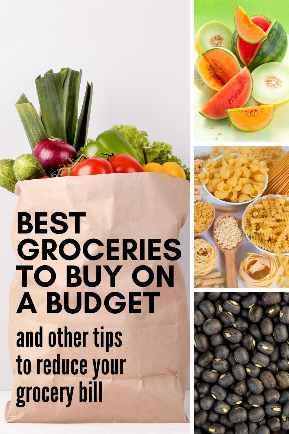 Groceries to Buy on a Budget | Eat Well for Less · Nourish and Nestle