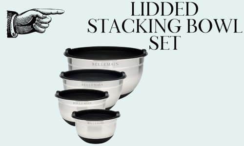 lidded stacking bowl set 