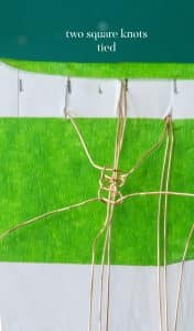 DIY Macramé Wire Votive Holder · Nourish and Nestle