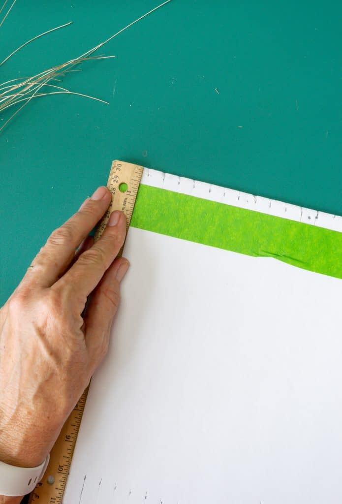 Measuring and making your won macrame board.