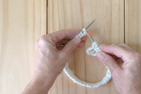 Knitting in the Round with Circular Needles · Nourish and Nestle