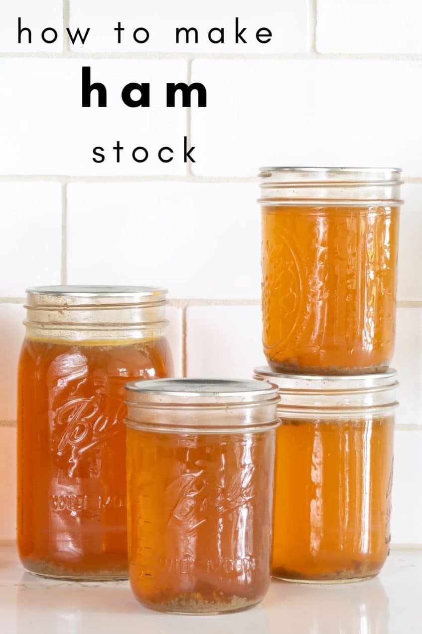 Ham Stock Recipe · Nourish and Nestle