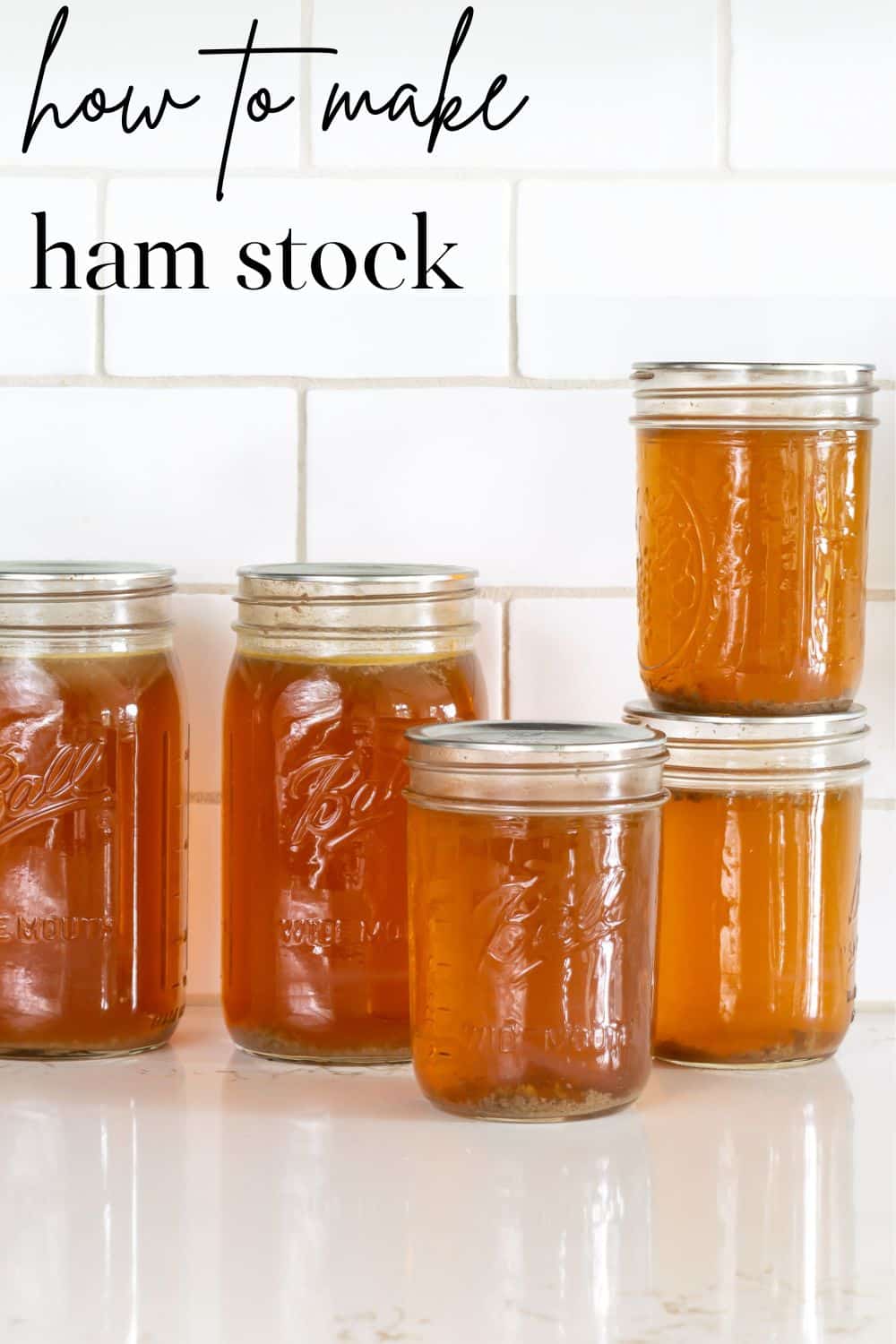Ham Stock Recipe · Nourish and Nestle