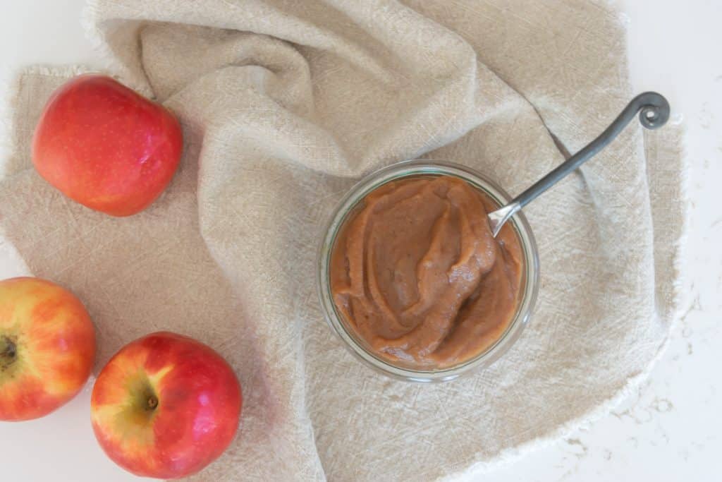 Silky smooth sugar free apple butter.