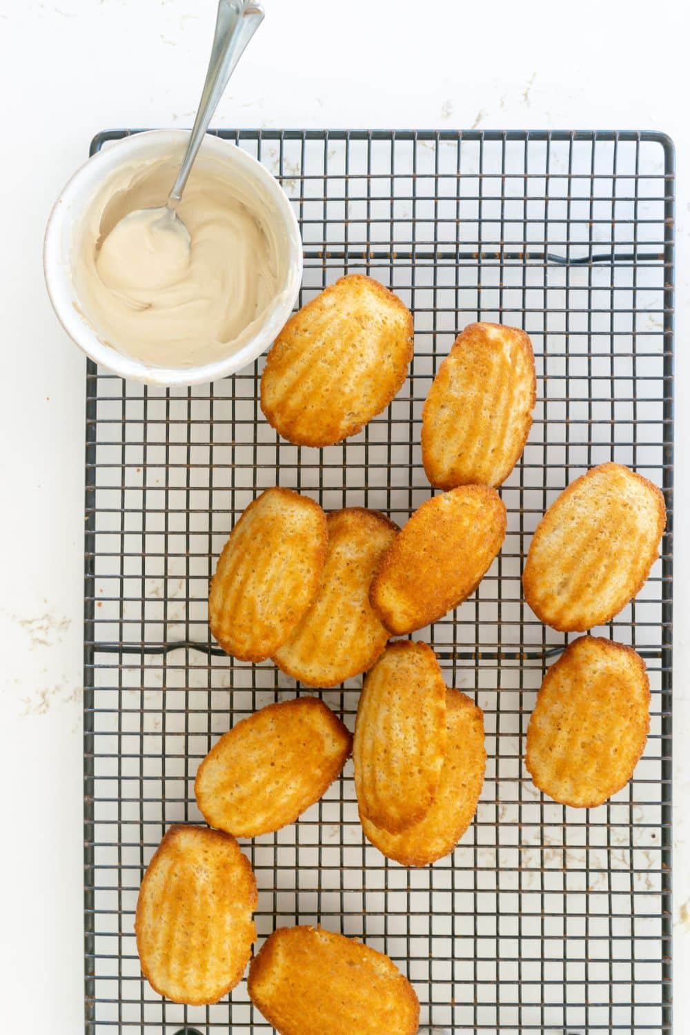 Spiced Madeleines with Optional Maple Glaze · Nourish and Nestle