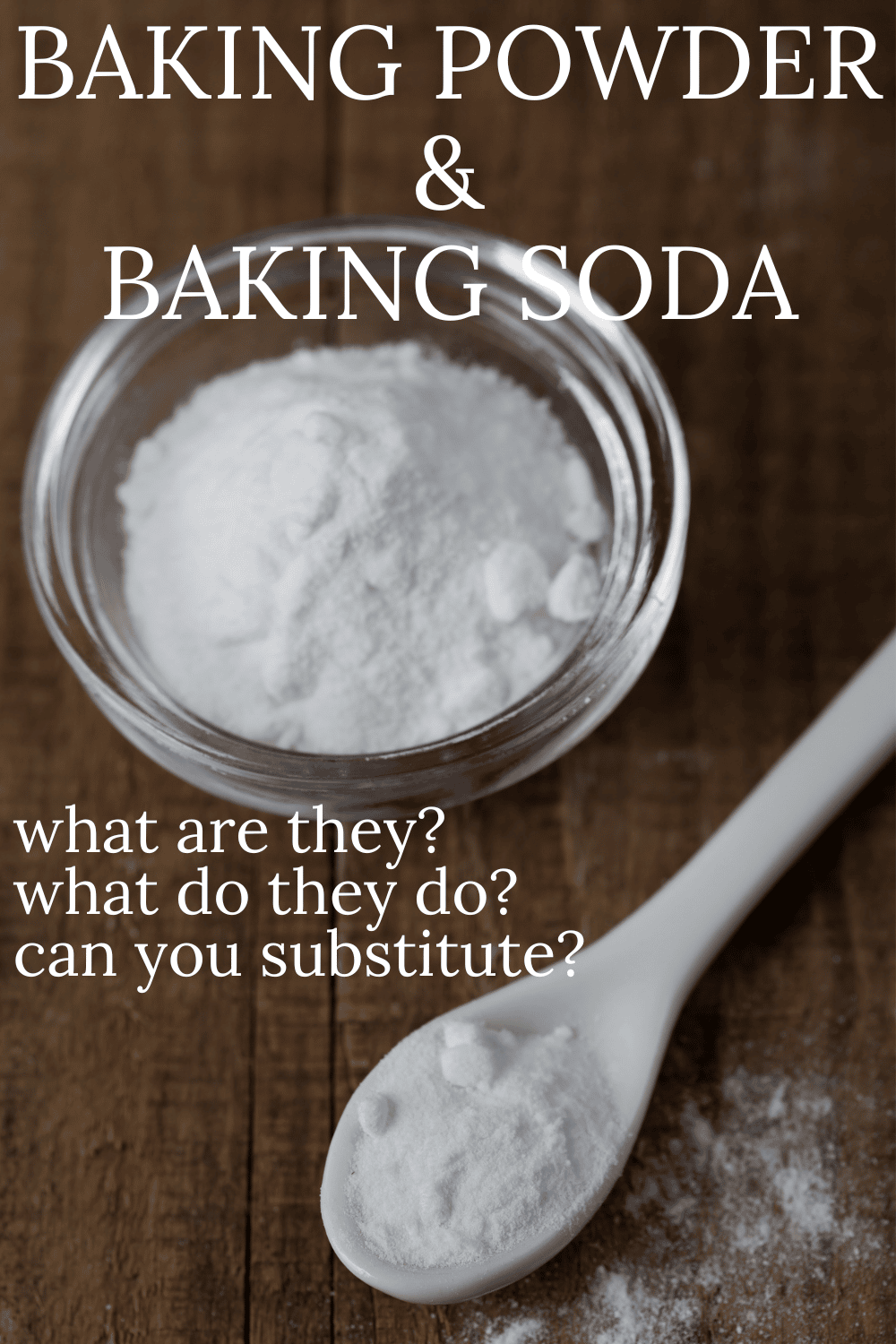 Baking Soda and Baking Powder · Nourish and Nestle