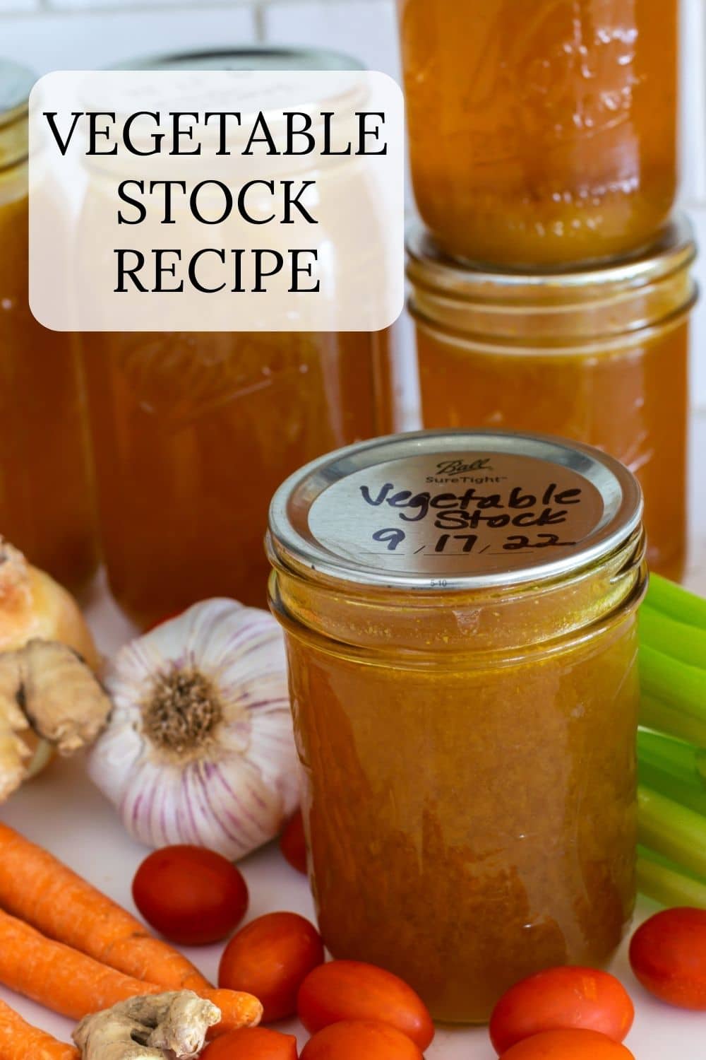 Homemade Vegetable Broth Recipe · Nourish and Nestle