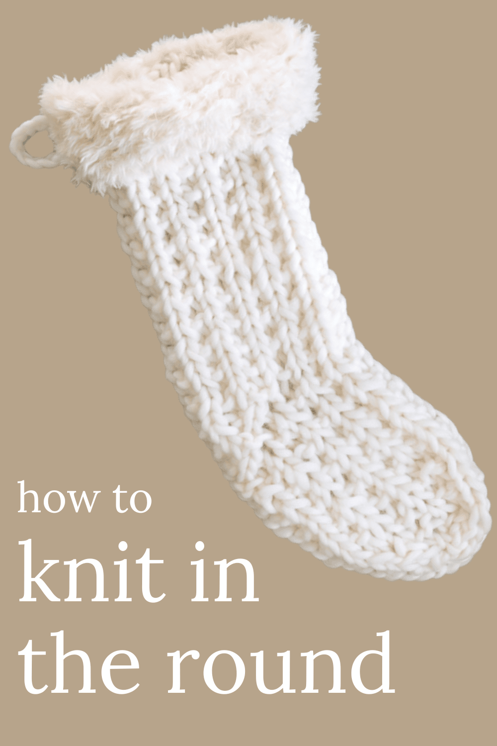 Knitting in the Round with Circular Needles · Nourish and Nestle