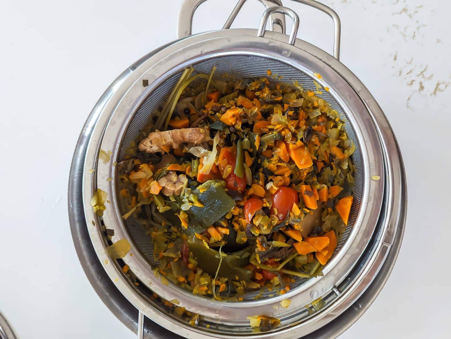 Homemade Vegetable Broth Recipe · Nourish and Nestle