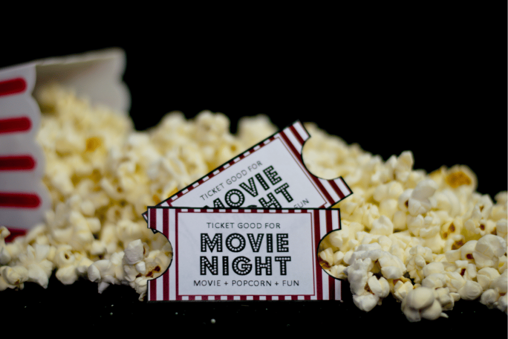 Move night tickets and popcorn.