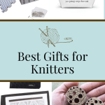 Blocking Mats, Knit pouch, chart keeper and needle gauge are some of the Best Gifts for Knitters.