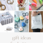 Scissors, a sweater ornament, blocking mats, stitch markers and knit tote are some of the Best Gifts for Knitters.