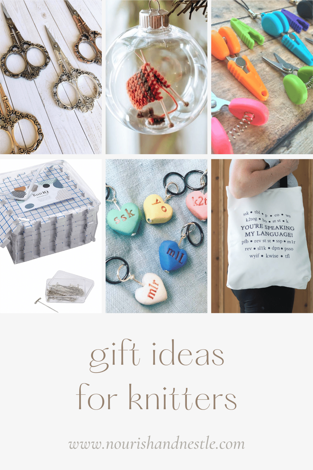 Best Gifts for Knitters: Nineteen Great Ideas · Nourish and Nestle