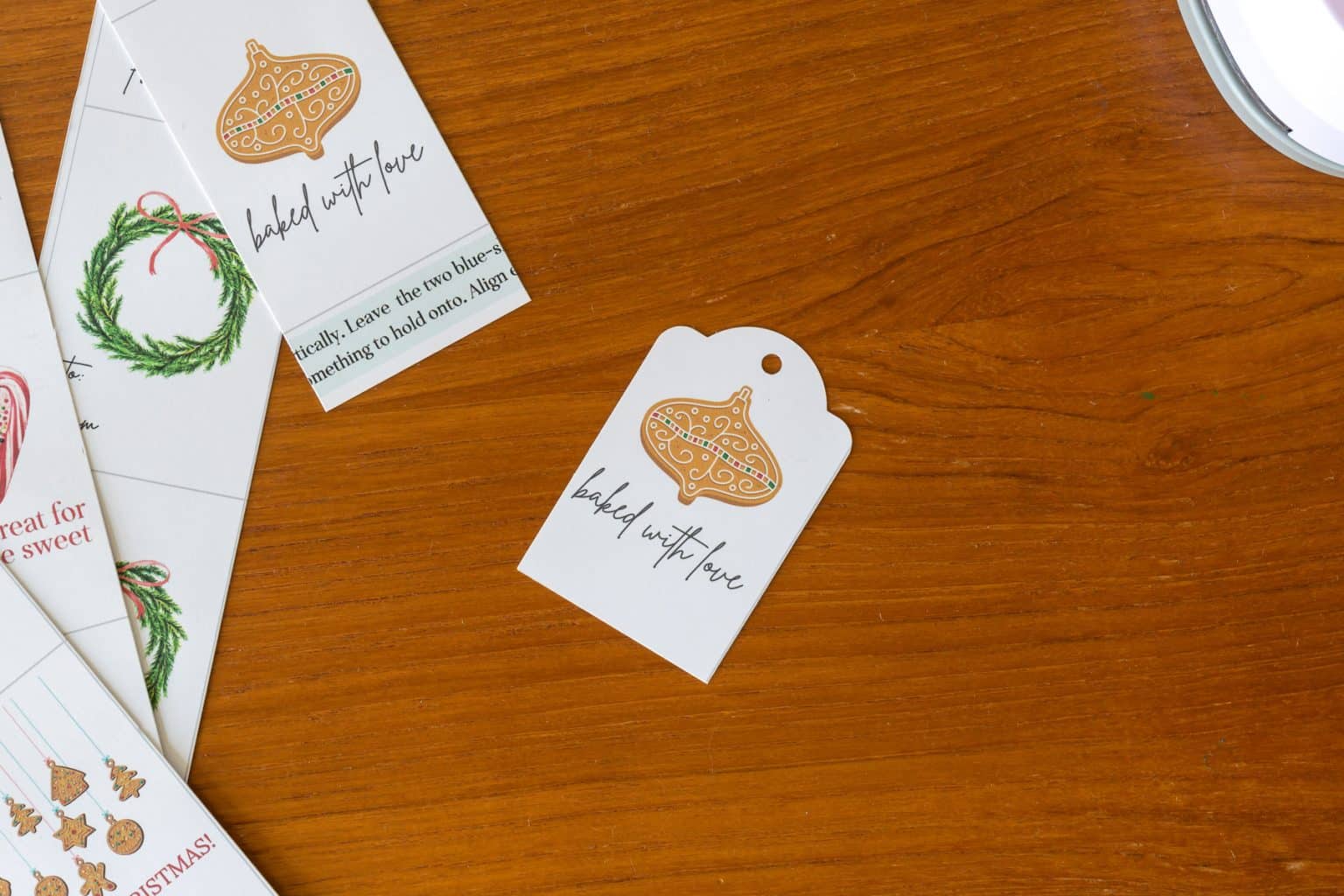 Food Gift Tags for Christmas · Nourish and Nestle
