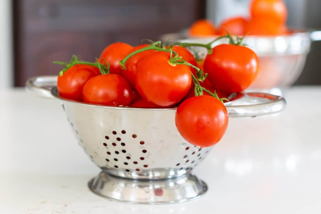 A bowl of Campari tomatoes.