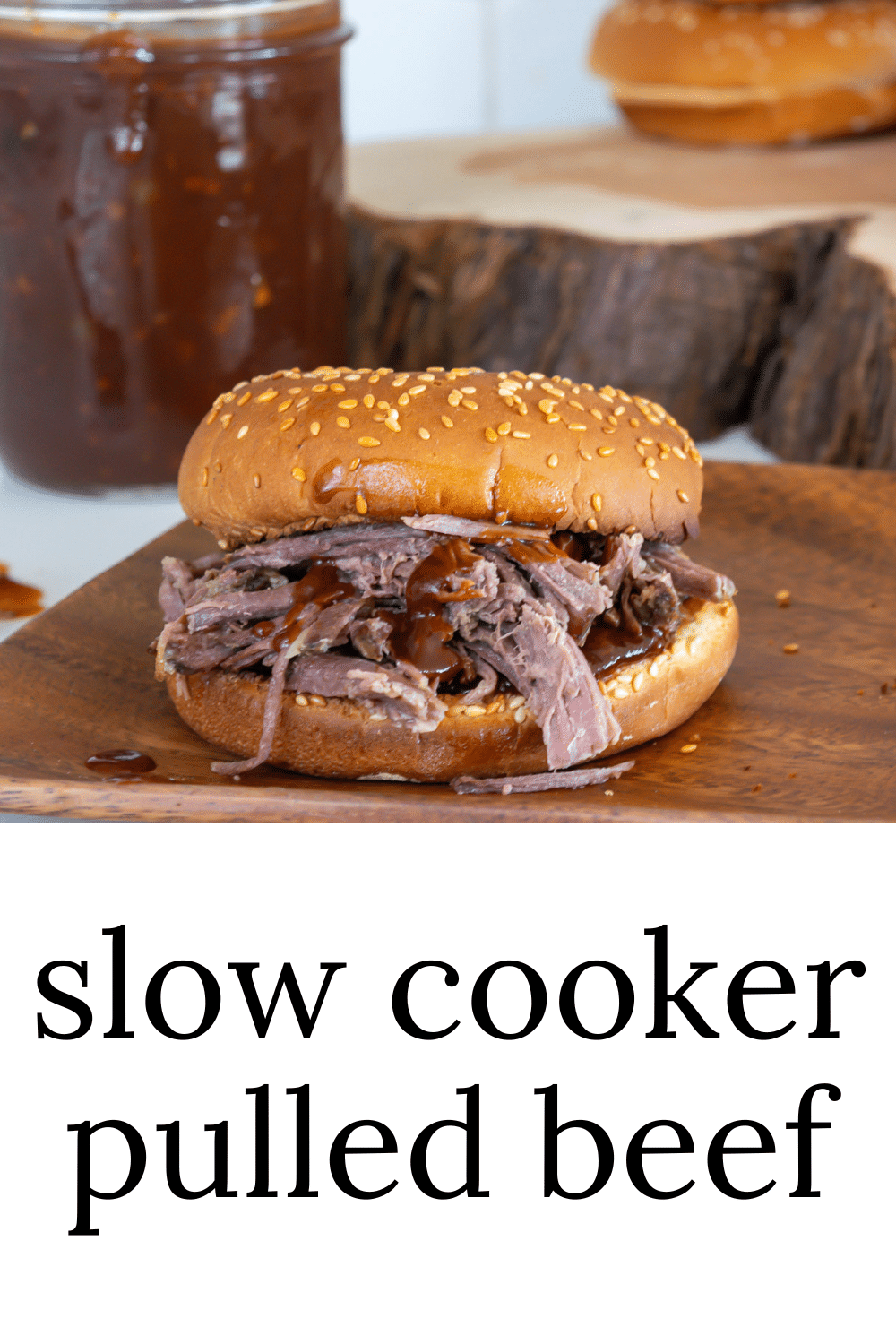 Slow Cooker Pulled Beef · Nourish And Nestle