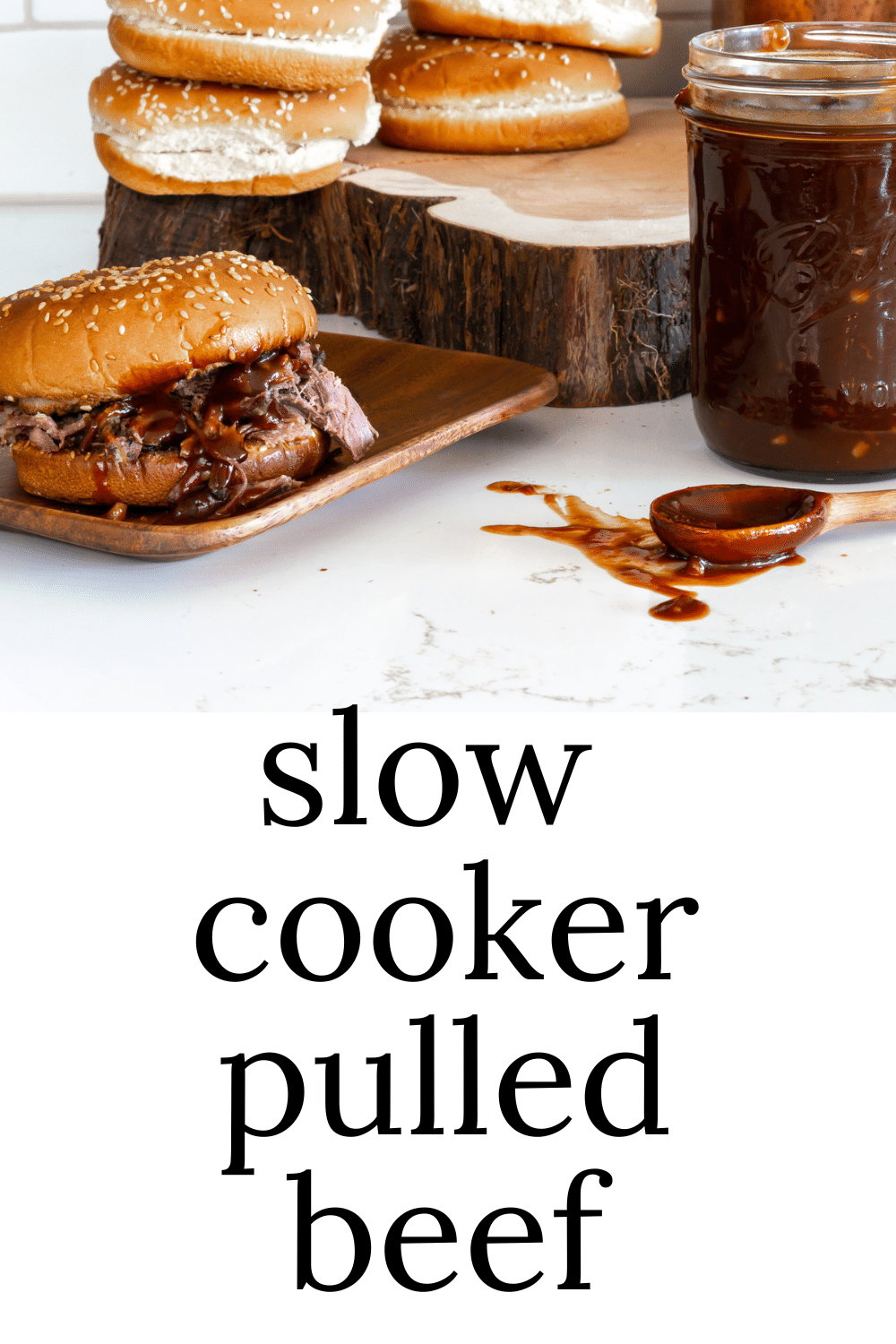 Slow Cooker Pulled Beef · Nourish and Nestle