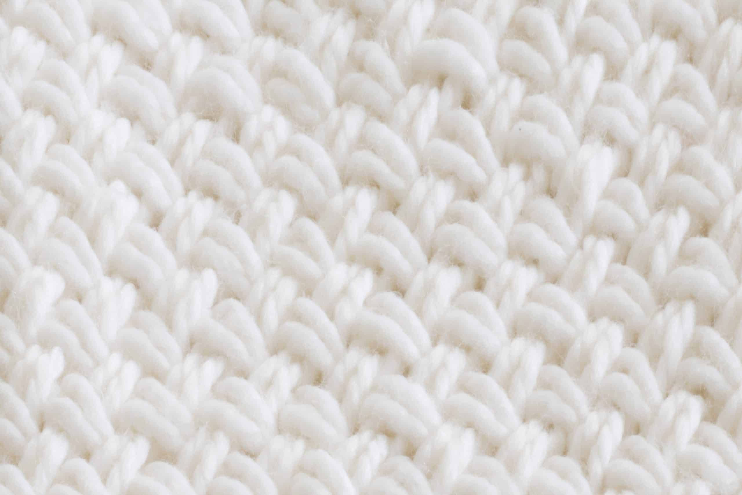 How to Knit the Diagonal Basket Weave Stitch