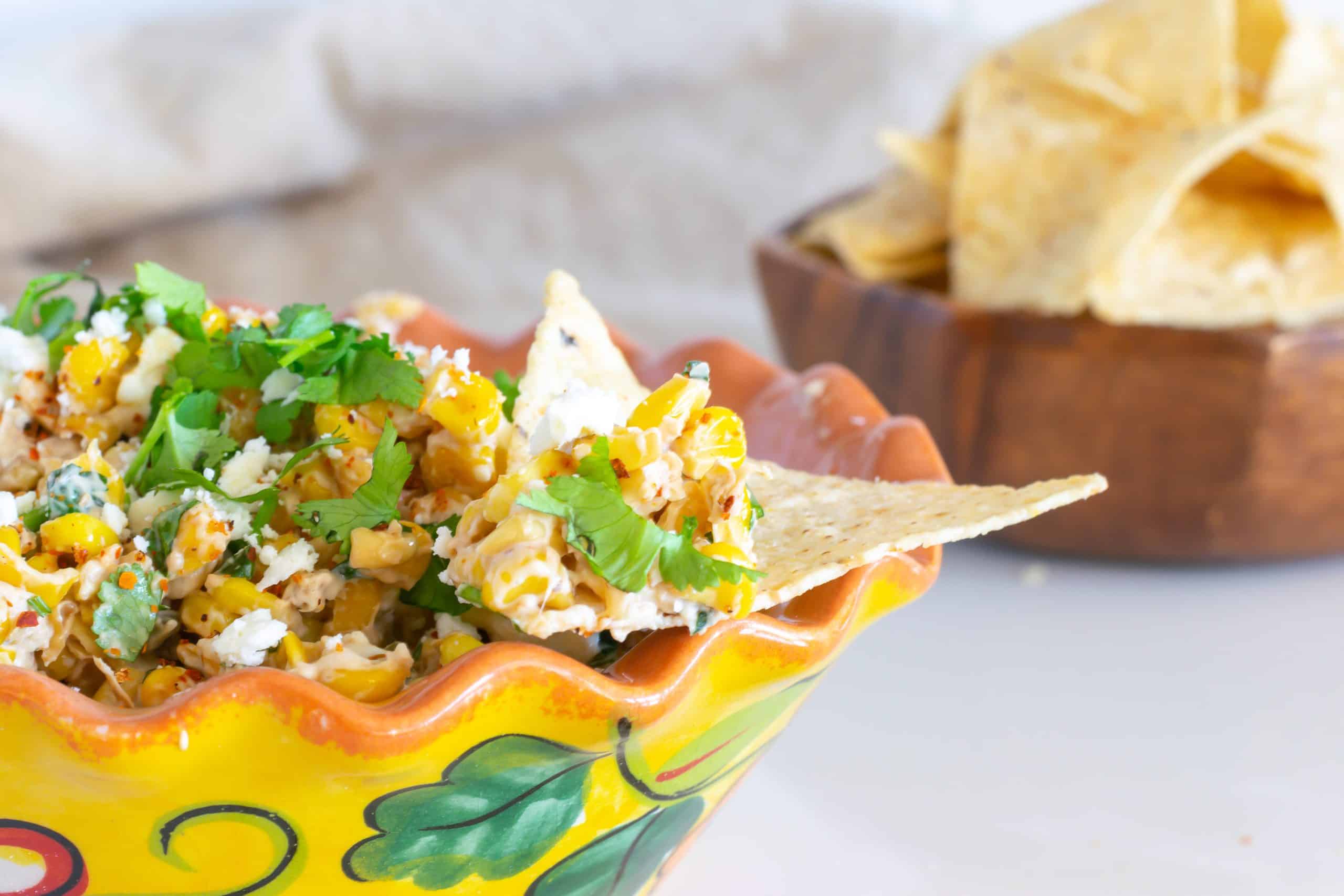 Elote Dip Recipe · Nourish and Nestle