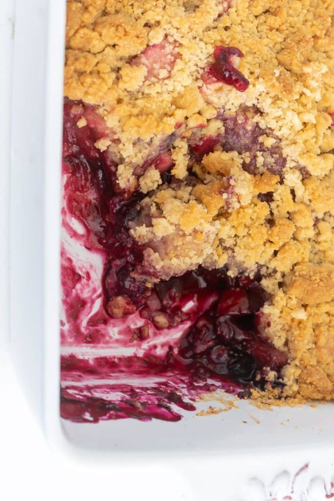 Blueberry and Apple Crumble4