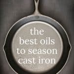 Well seasoned cast iron pan.