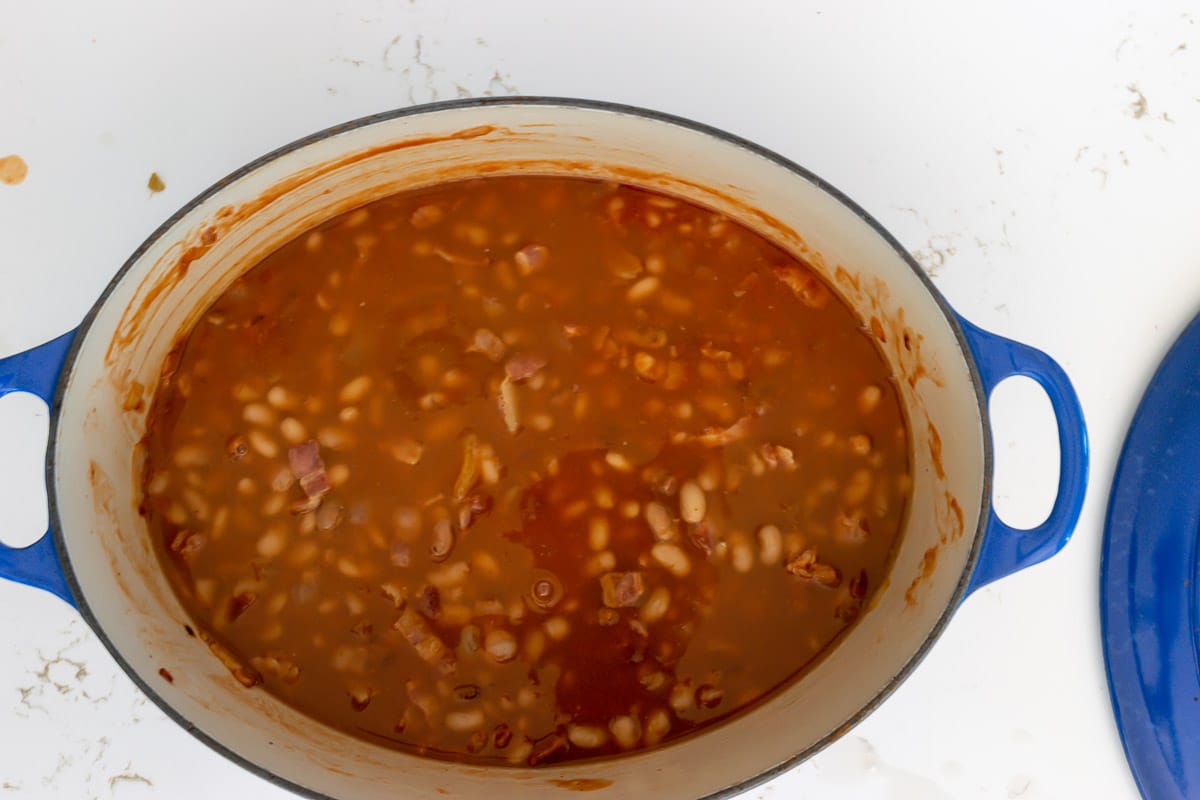 Baked Beans from Scratch · Nourish and Nestle