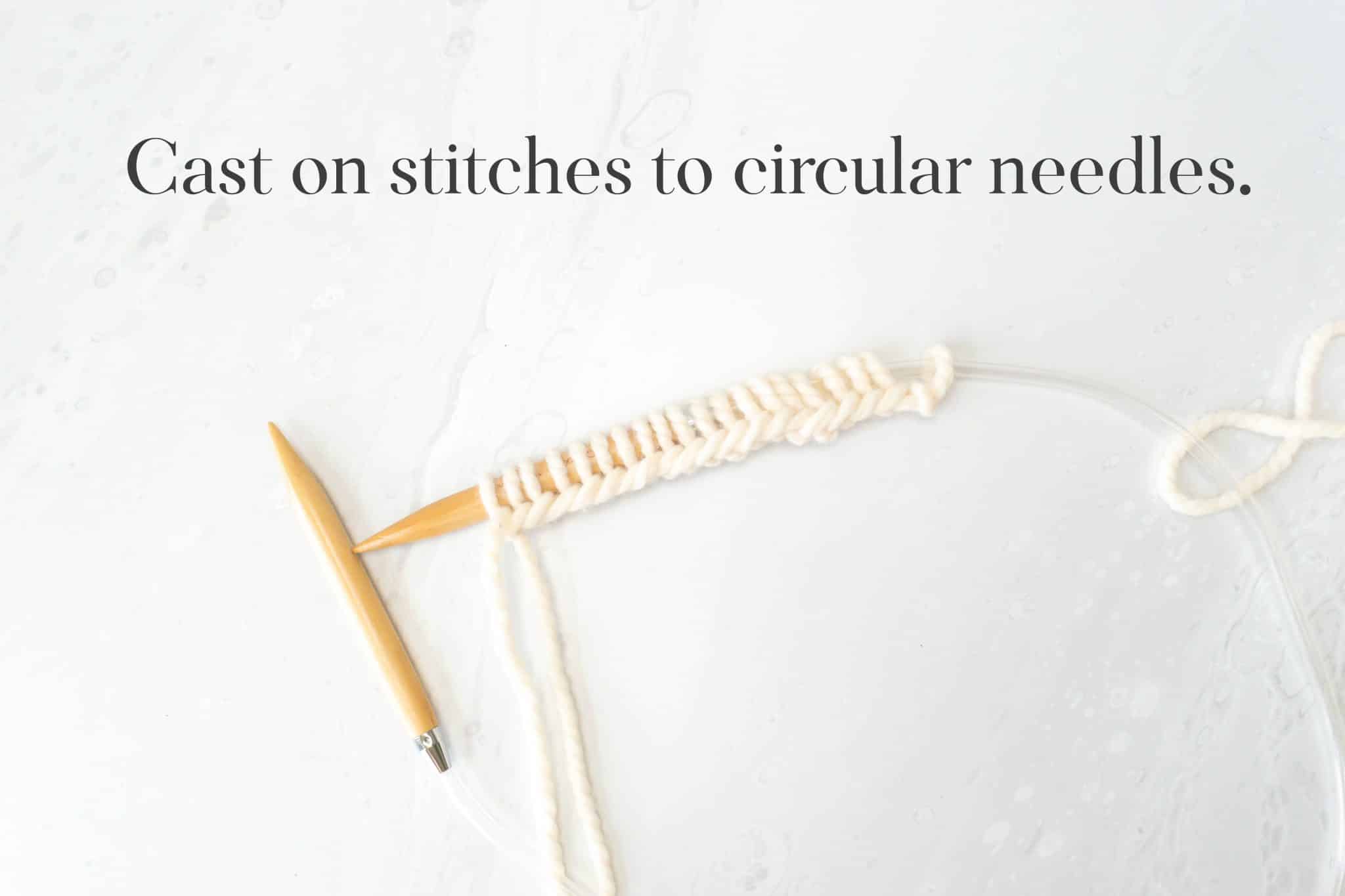 Magic Loop Knit Tutorial · Nourish and Nestle