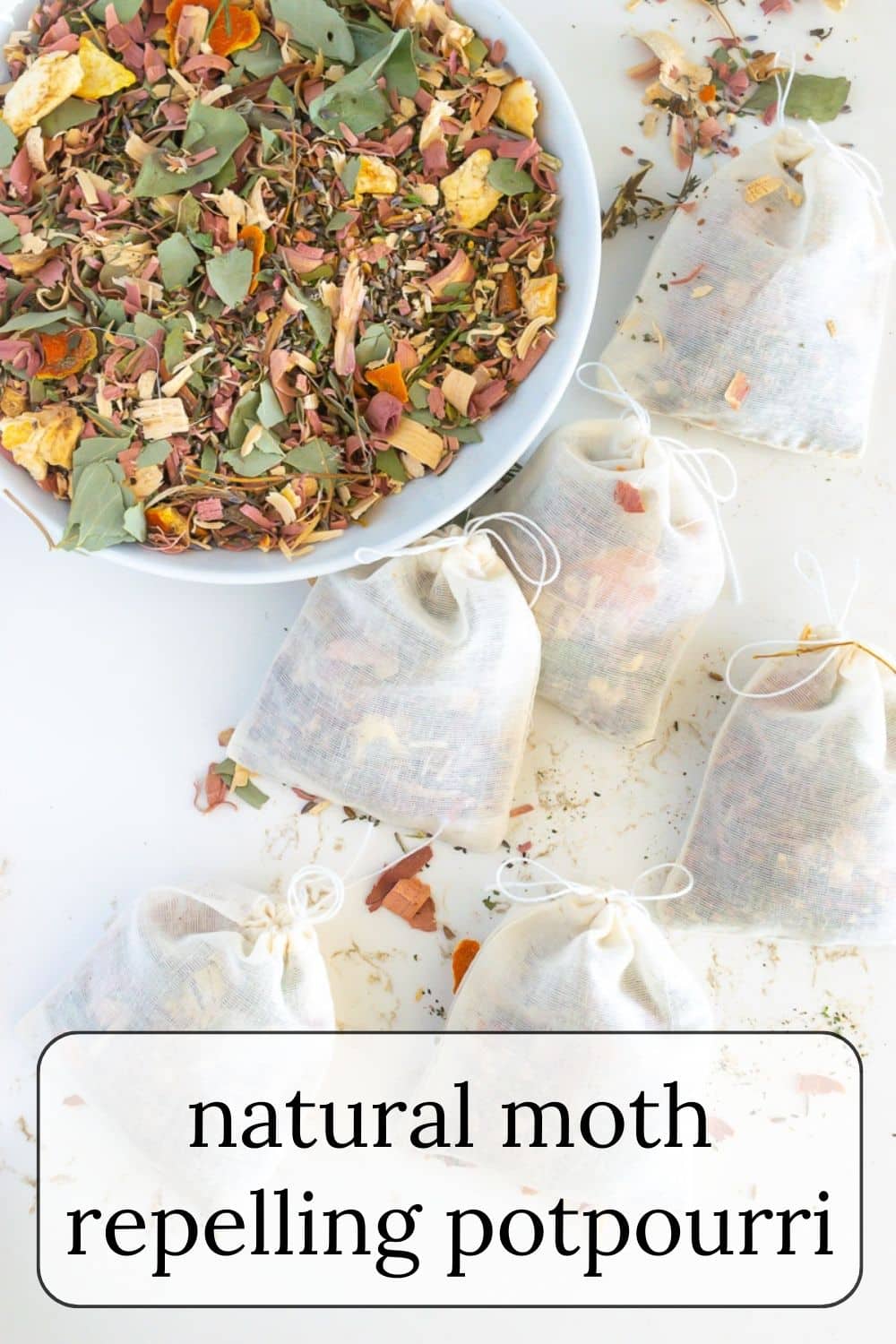 Natural Moth Repellent Potpourri · Nourish and Nestle
