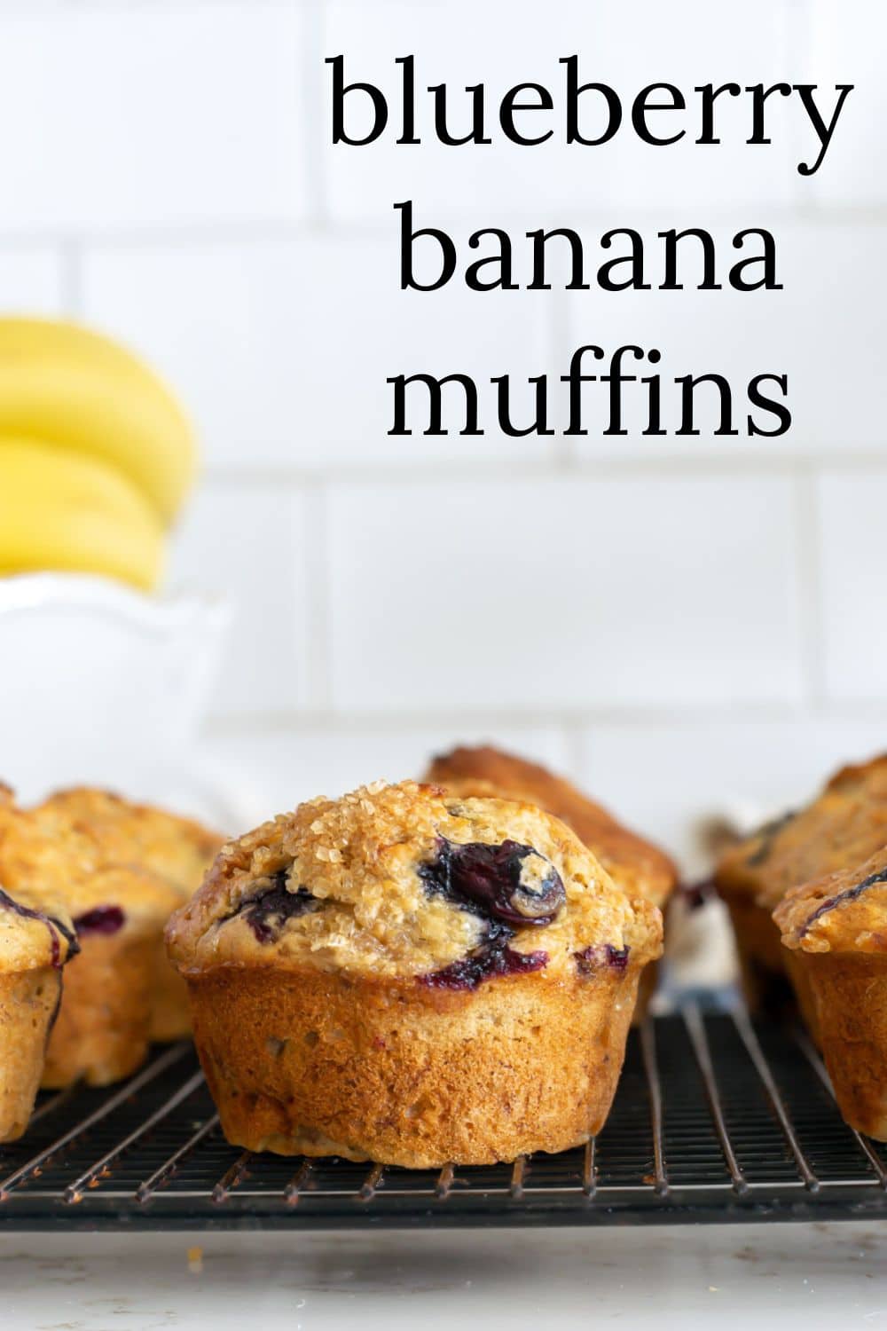 Blueberry Banana Muffins · Nourish and Nestle