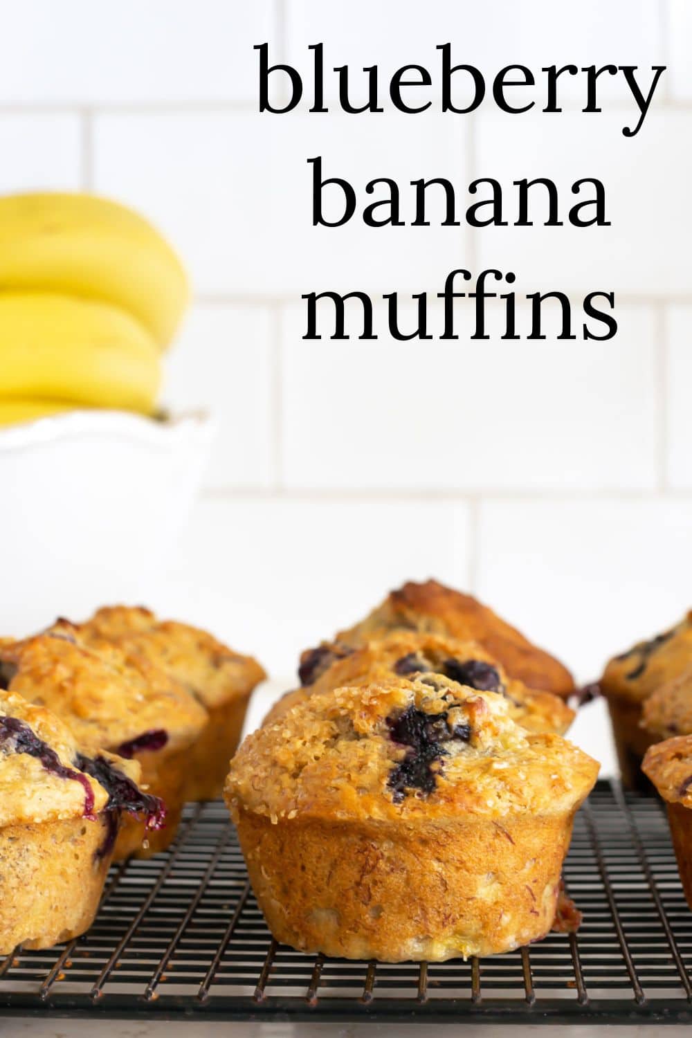 Blueberry Banana Muffins · Nourish and Nestle