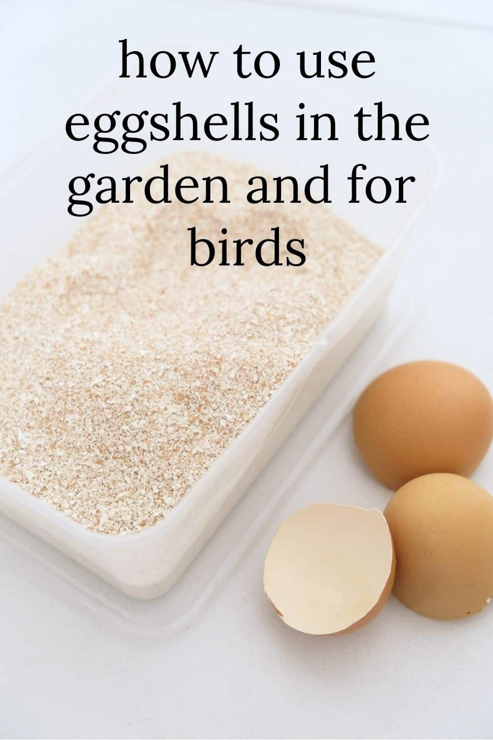 How to Use Eggshells for Plants + Garden · Nourish and Nestle
