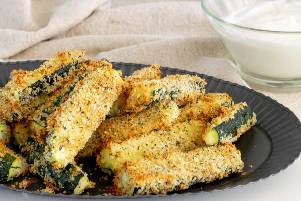 Air Fryer Zucchini Fries.