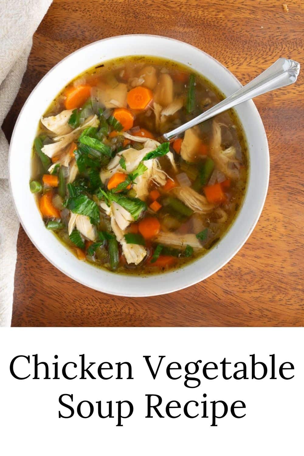 Chicken Vegetable Soup Recipe · Nourish and Nestle